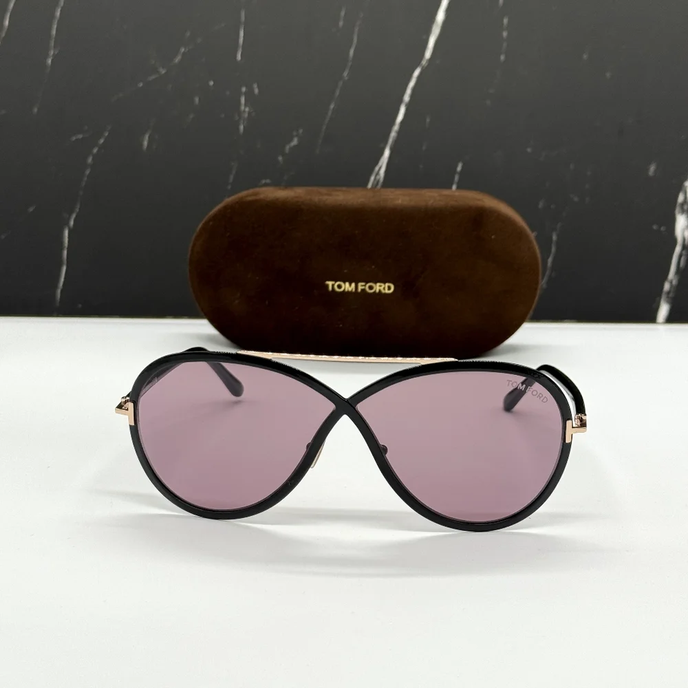 NEW TOM FORD TF1007 01Y WOMEN SUNGLASSES TOM FORD RICKIE FT1007/S EYEWEAR